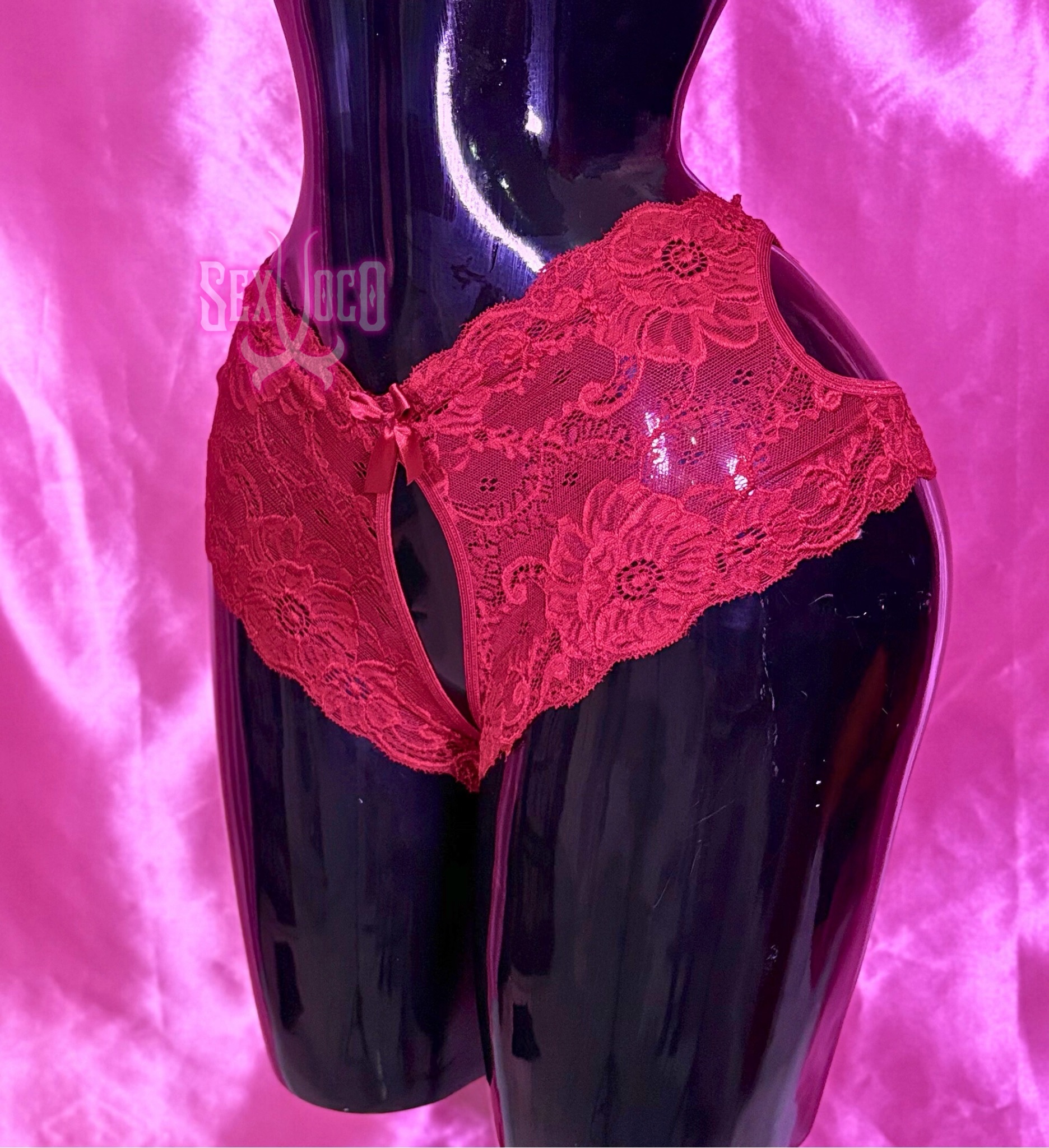 CACHETERA "LACE SURPRISE" - PASIÓN ABIERTA - Imagen 5