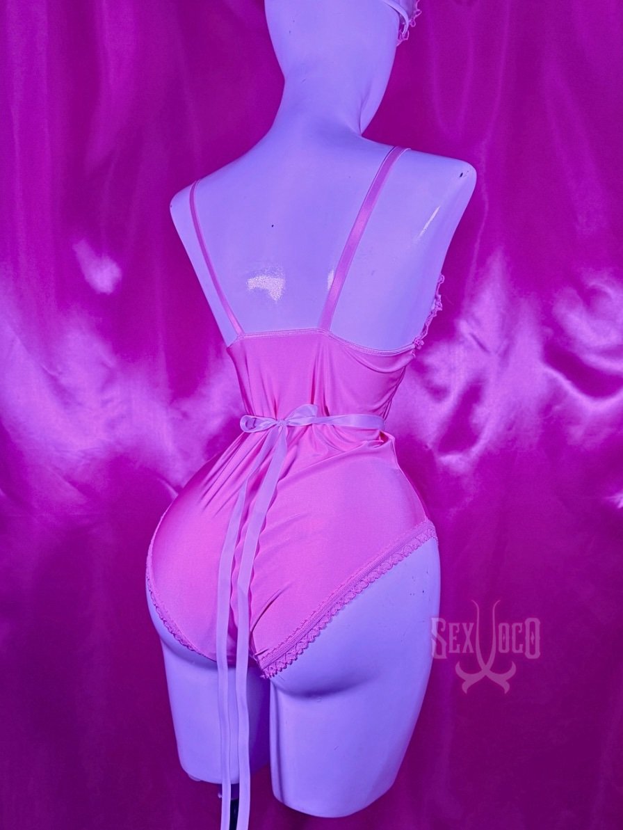 Enfermera | Disfraz Sexy Body + Mandil + Gorro - Imagen 4